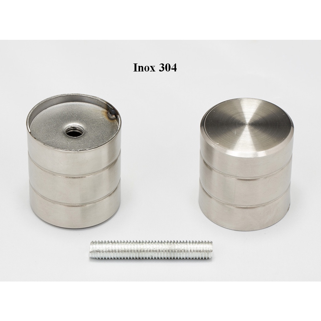 Tay nắm vách ngăn vệ sinh inox 304 E