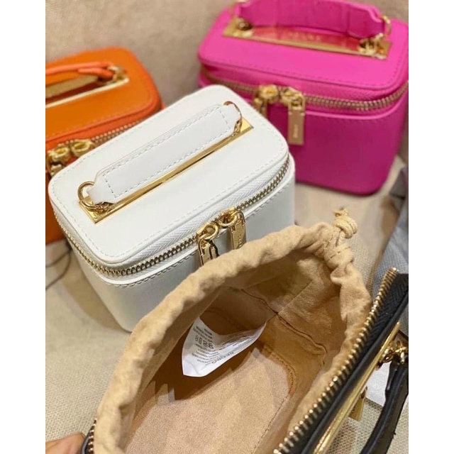 Cốp mini pe rô cỡ 14cm-ko đe vưa dt (full box) kèm túi vải - HANA BAG