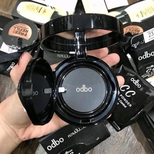 [𝙰𝚄𝚃𝙷]  Phấn nước kiềm dầu CC Odbo Cushion Matte Powder Oil Control Thái Lan 14g - Kèm lõi 21.Tone trắng sáng | BigBuy360 - bigbuy360.vn