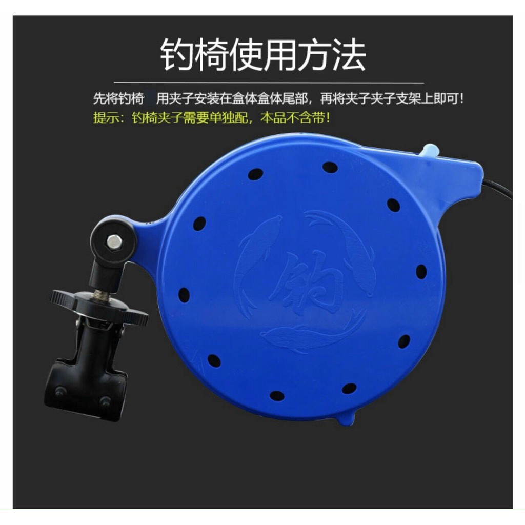 Guồng Dây bảo vệ cần câu, dây bảo hiểm cần câu có guồng 20m và 40m