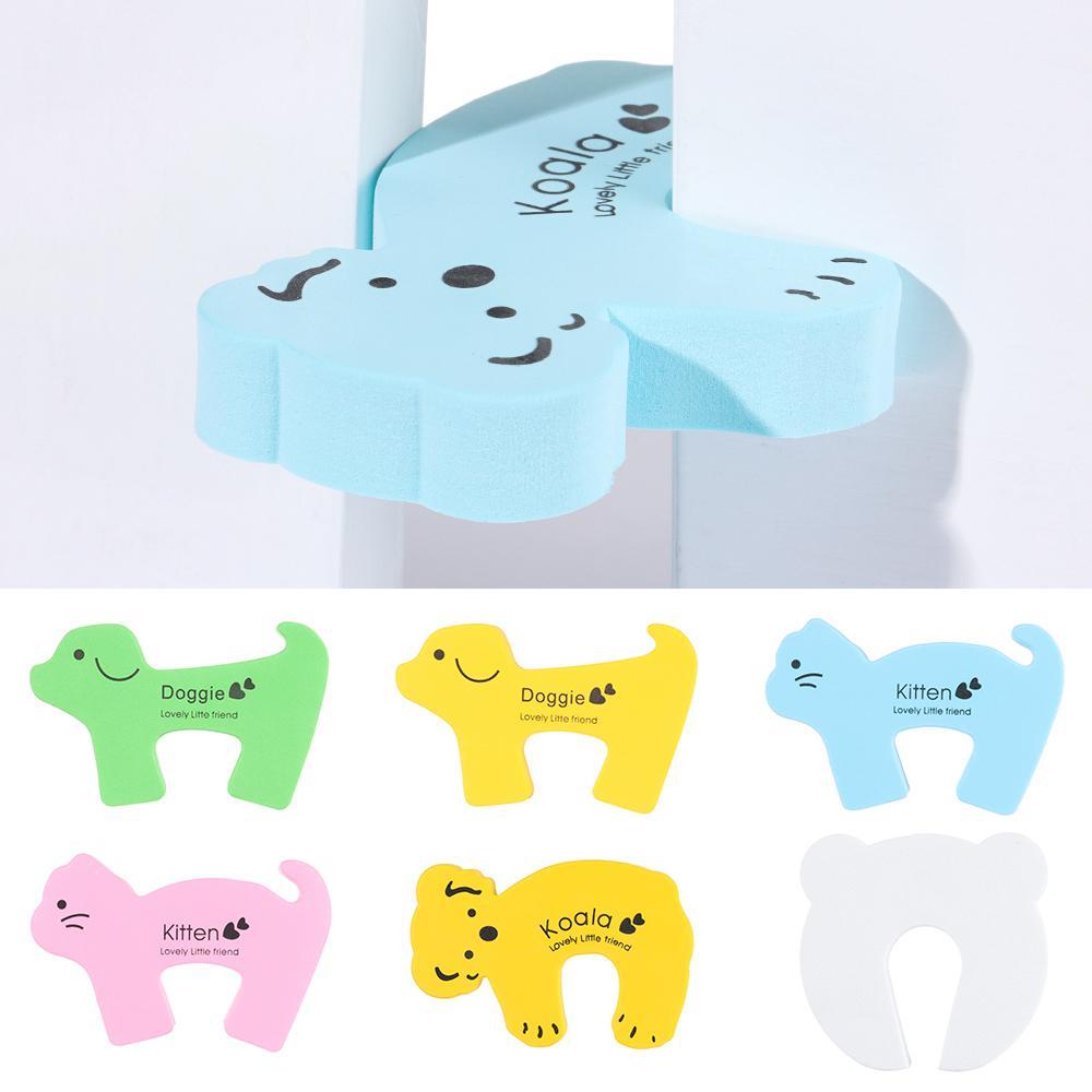 1 Miếng Chặn Cửa Bằng Xốp Mềm Bảo Vệ Ngón Tay Dùng Trong Phòng