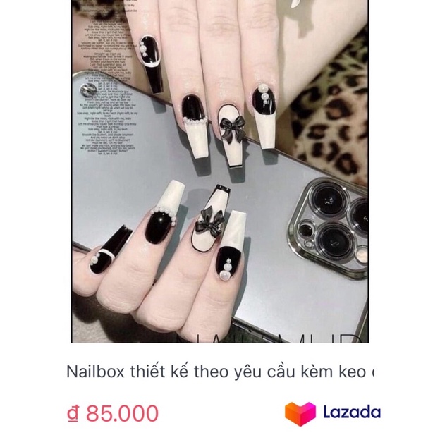 Nailbox tông đen