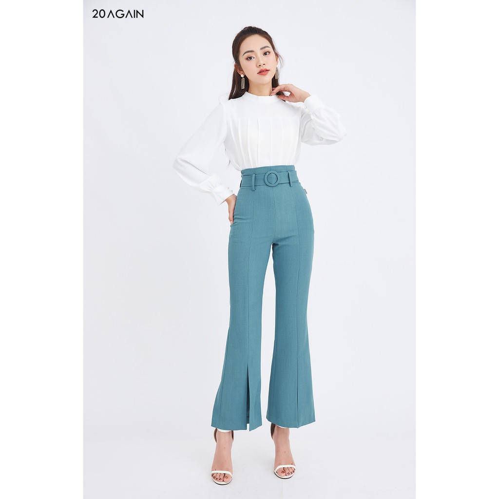 Áo sơ mi bấu ly thân 20AGAIN ASA0152