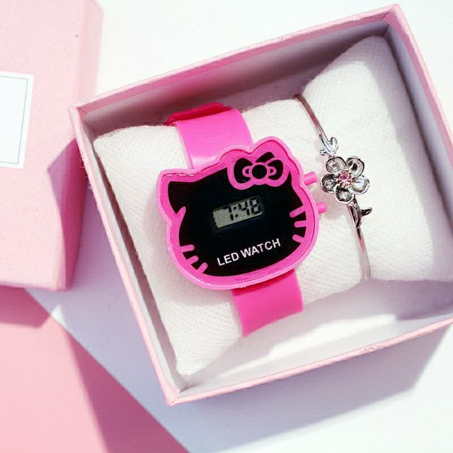 (Giá sỉ) ĐỒNG HỒ SPORT KITTY CHO BÉ CỰC DỄ THƯƠNG | BigBuy360 - bigbuy360.vn