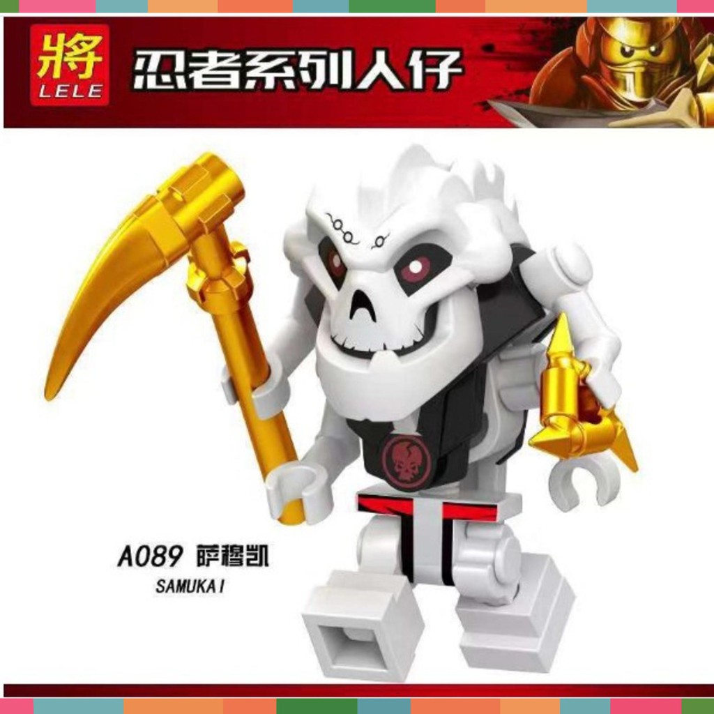 Đồ Chơi Minifigures Ninja Nhân Vật Samukai A089
