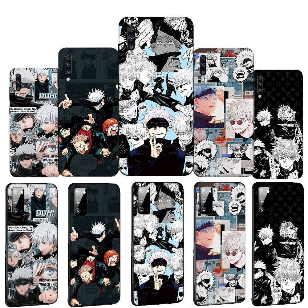 Ốp Điện Thoại Silicon Mềm Hình Anime Cho Samsung Galaxy A9 A8 A7 A6 Plus A8+ A6+ 2018 A5 A3 2016 2017 ni81 Jujutsu Kaisen