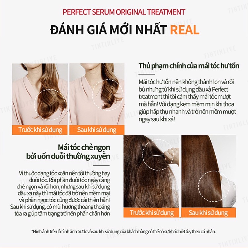 Kem xả ủ dưỡng tóc Mise En Scène Perfect Repair Treatment Pack phục hồi tóc hư tổn 180ml/chai