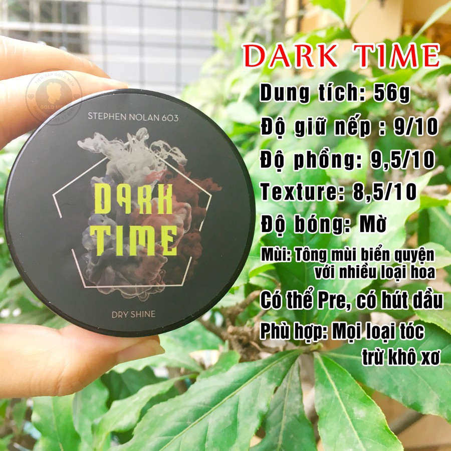 Sáp vuốt tóc Dark Time 56g – Lọ Nhôm (SN603)