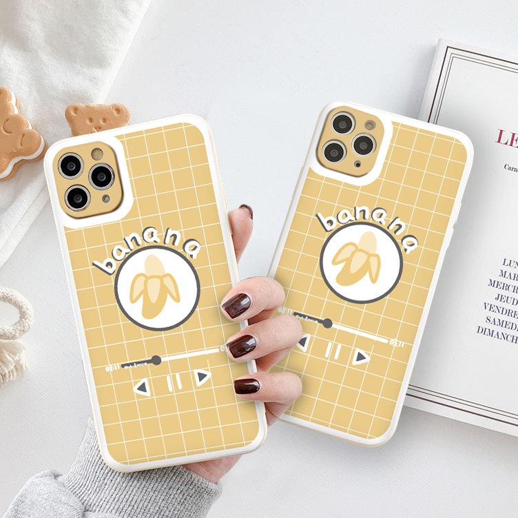ỐP LƯNG IPHONE Banana ốp iphone 12 pro/13pro/13promax/7/7+/8/8+/X/XS/XSM/11/11PMROMAX tr348