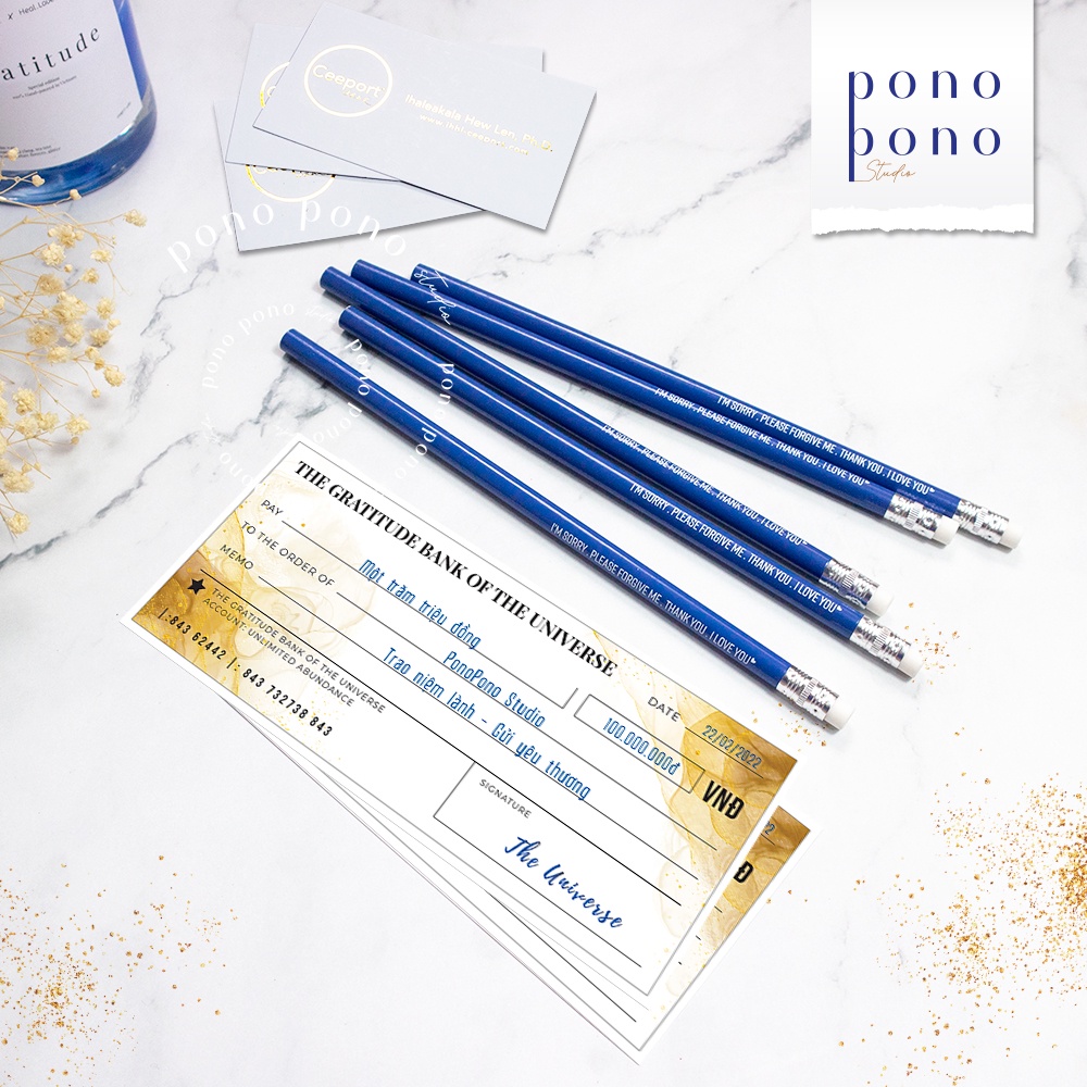 Bút Chì Thanh Tẩy Ho'oponopono | Phương pháp Giọt sương