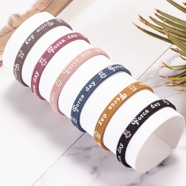 Buộc Tóc pilu trang sức phụ kiện hàn quốc đơn giản