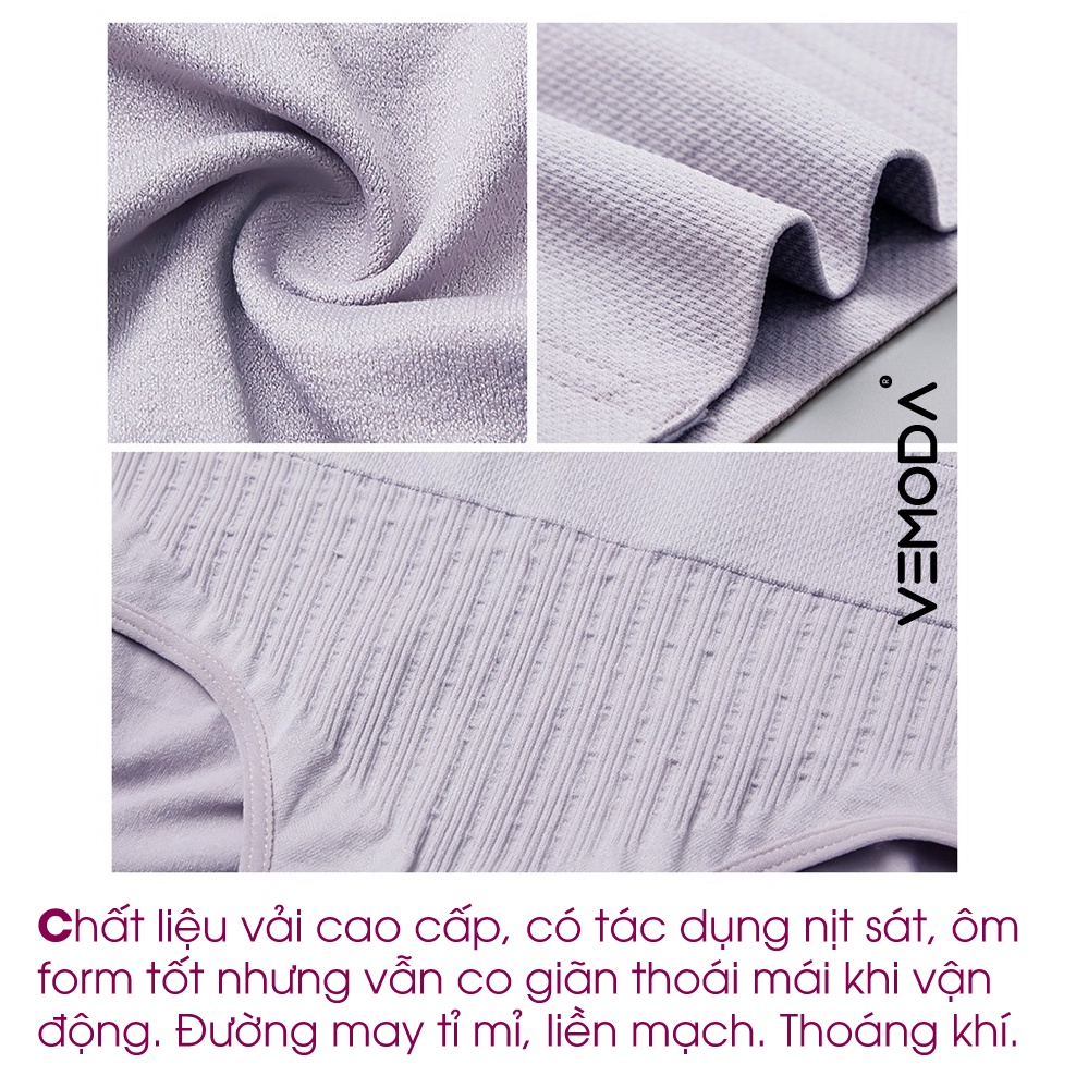 Quần Gen Định hình Nịt Bụng V-GEN018 Cao cấp Vemoda cho mẹ sau sinh. Quần gen cho người béo bụng giảm ngay 5-10cm
