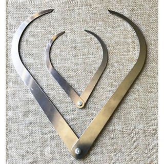 Compa thước đo bán kính thủ công mỹ nghệ nặn tượng điêu khắc thép không rỉ