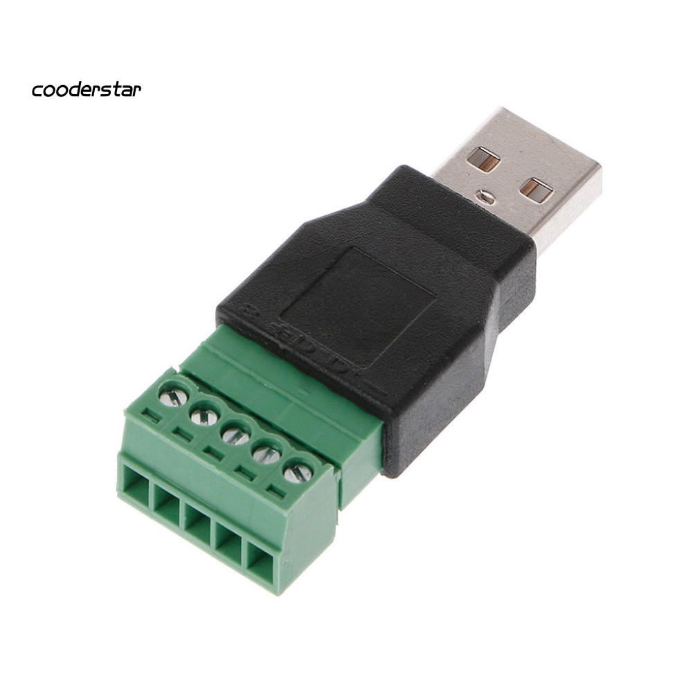Đầu Nối Usb 2.0 Type A Cái / Male Sang 5p