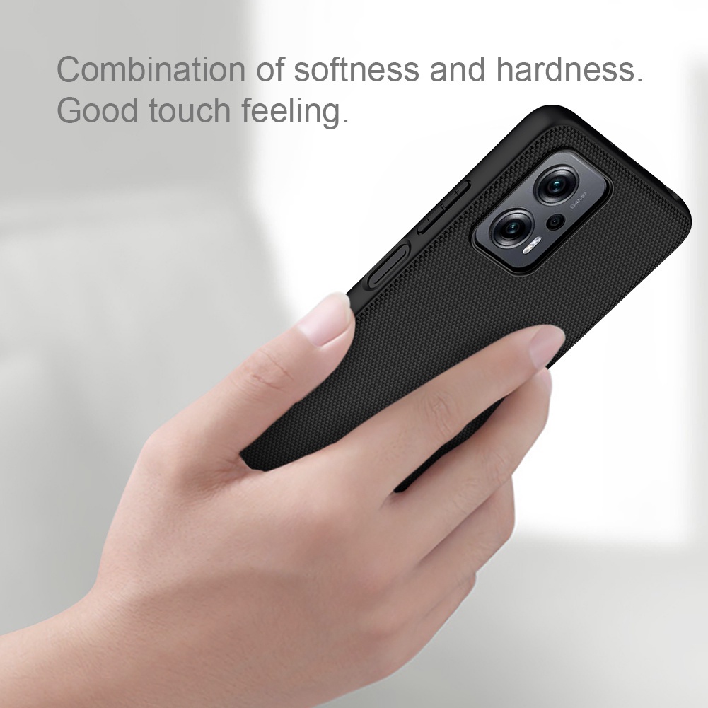 Ốp điện thoại NILLKIN sợi nylon nhẹ chống trượt chống sốc thích hợp cho Xiaomi Poco X4 GT 5G