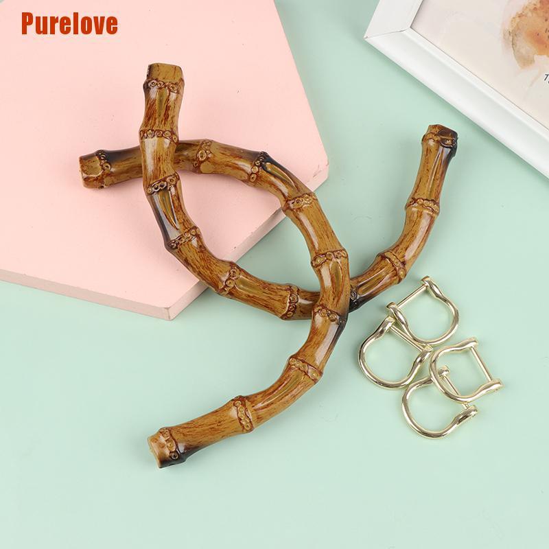 Bộ 2 Tay Cầm Bằng Tre Diy Chất Lượng Cao