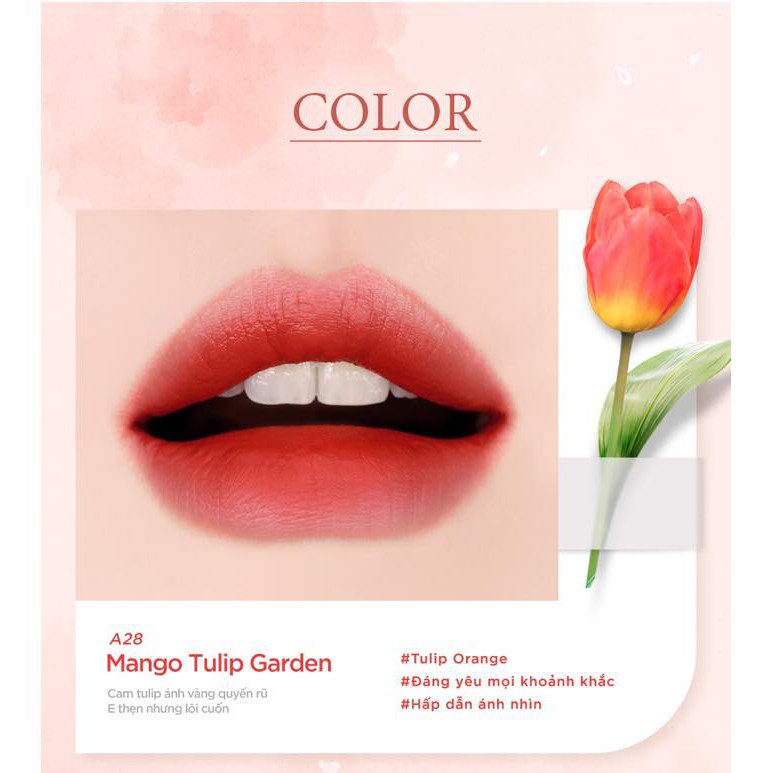 Son Black Rouge Air Fit Velvet tint ver 6 Bluming Garden | BigBuy360 - bigbuy360.vn