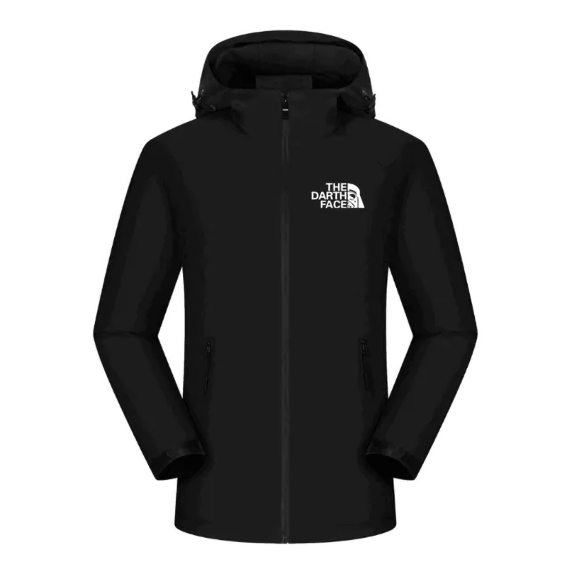 Áo Khoác Có Nón Khóa Kéo Nhẹ Màu Trơn Chống Nước Thời Trang Mùa Đông Cho Nam Năm 2021