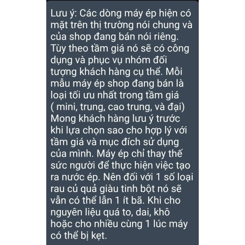 Máy ép chậm MOKKOM nội địa Trung Quốc - nhỏ gọn, ép siêu kiệt nước - KM 50 công thức nước ép giảm cân