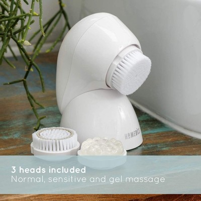 Máy massage rửa mặt cao cấp công nghệ siêu âm 3D phân tích da và kết nối điện thoại HoMedics FAC-700