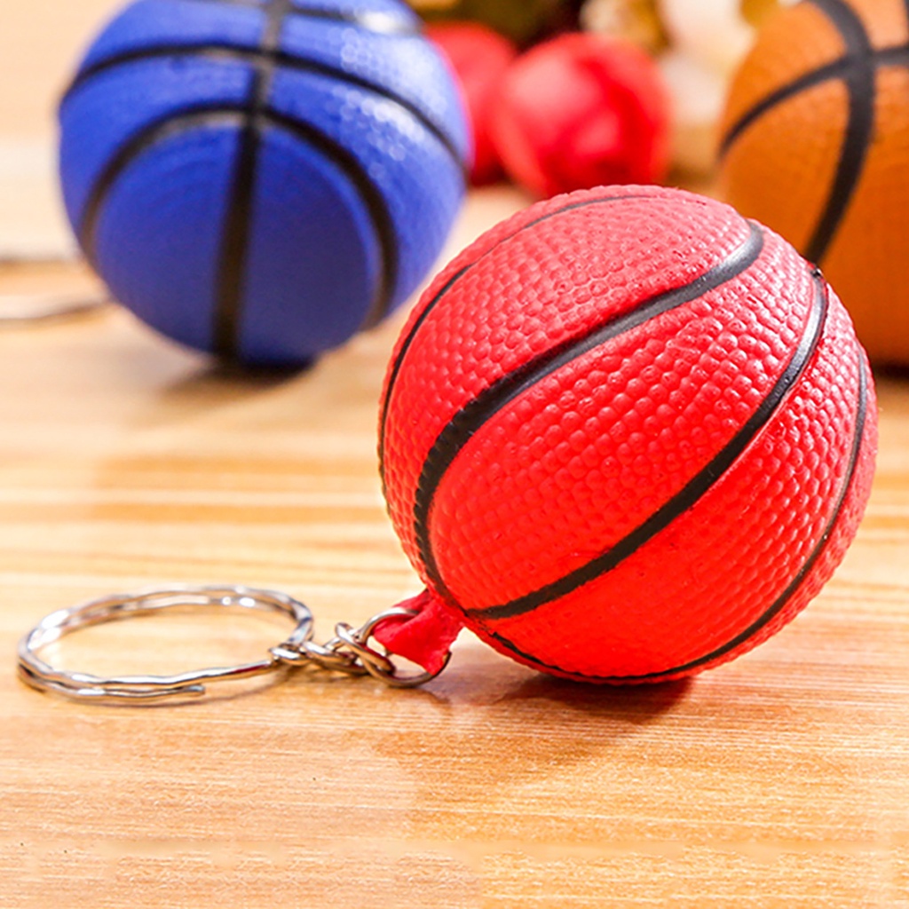 Móc Khóa Hình Quả Bóng Rổ Dễ Thương