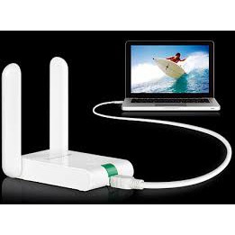 USB Wireless Thu Sóng Wifi TPLINK WN 822N -  2 Anten -300M- Thu Sóng Cực Tốt -  CHÍNH HÃNG TPLINK 100%