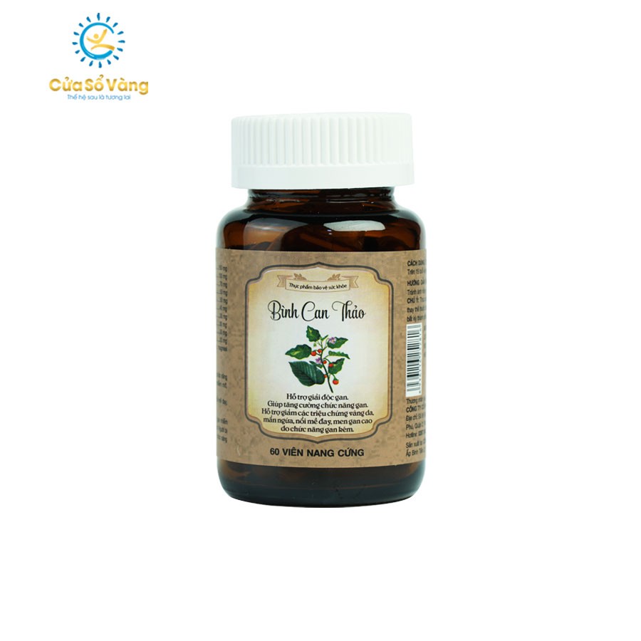 [Mã 66FMCGSALE hoàn 8% xu đơn 500K] Bình Can Thảo – Hỗ Trợ Giải Độc, Tăng Cường Chức Năng Gan | BigBuy360 - bigbuy360.vn