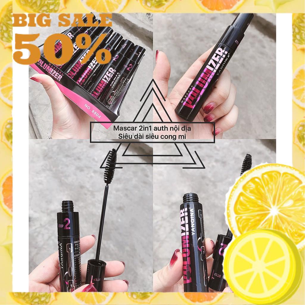 Mascara Chuốt Mi 2in1 Volumizer Yaqina Nội Địa | BigBuy360 - bigbuy360.vn
