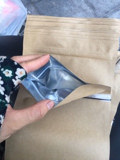 Túi zip giấy ( 1 kg) ( bán từ 5 kg )
