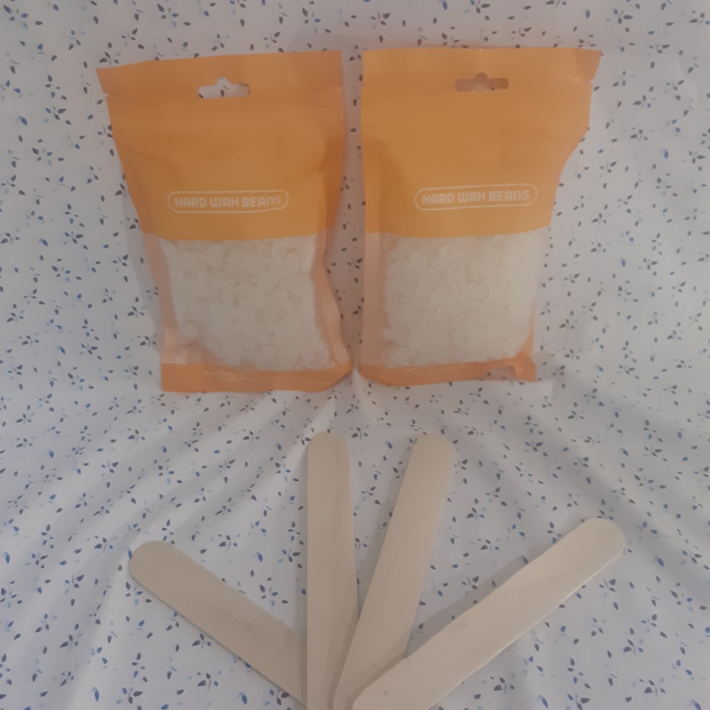 Bịch 100g - 200g Sáp thơm cao cấp hương dừa - hoa nhài dòng bao bì vàng.