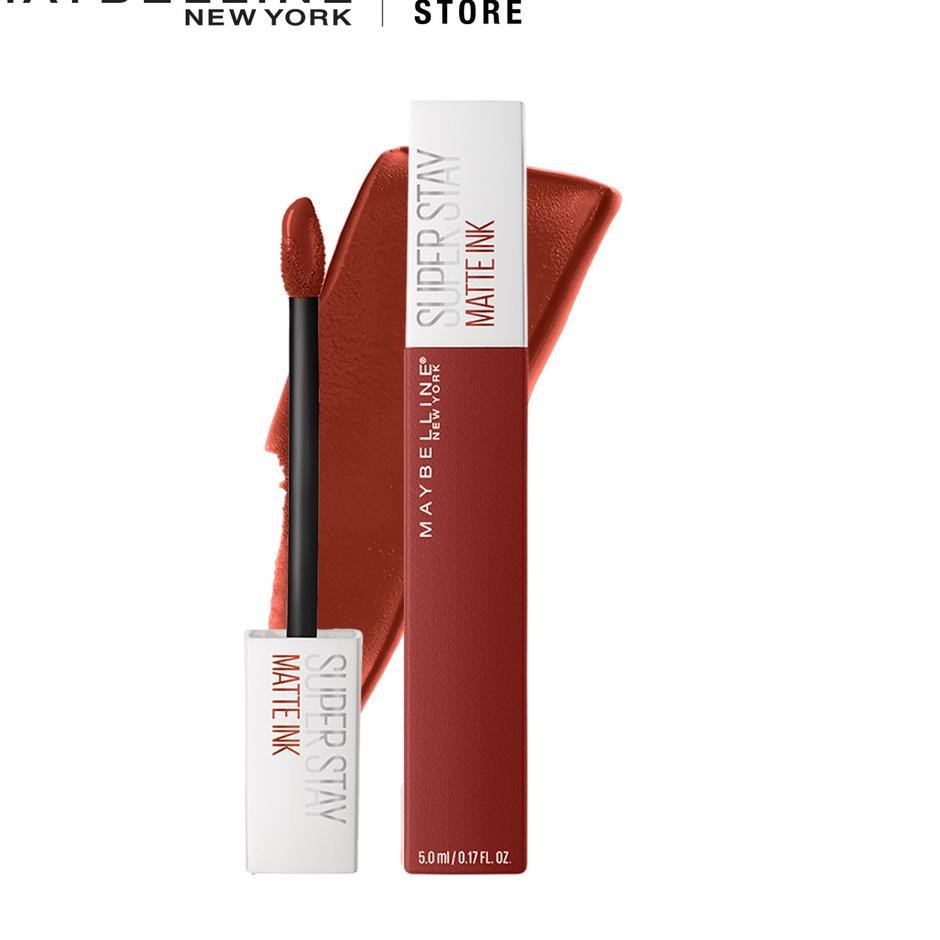 (Hàng Mới Về) Son Kem Lì Maybelline Lên Màu Chuẩn Lâu Trôi 24 | BigBuy360 - bigbuy360.vn