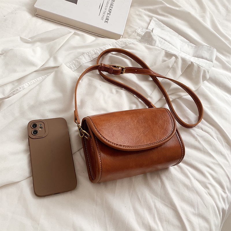 Túi Da Đeo Chéo Có Khóa Kéo Thời Trang Cho Nữ CK1099