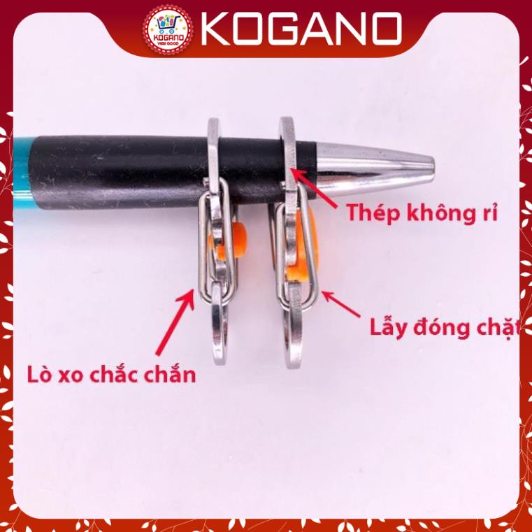 Móc khóa EDC KOGANO móc treo chìa khóa carabiner treo balo du lịch có chốt khoá xoay tiện dụng HK-001209