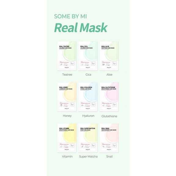 Mặt Nạ Dưỡng Da Some By Mi Real Care Mask 20g