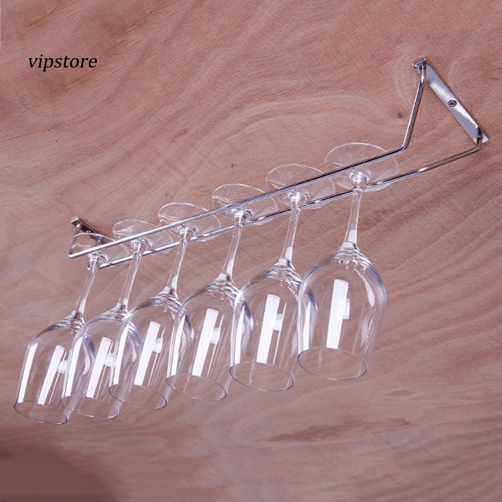 Giá Đỡ Treo Ly Rượu Gắn Tường Tiện Dụng Cho Quán Bar / Nhà Bếp