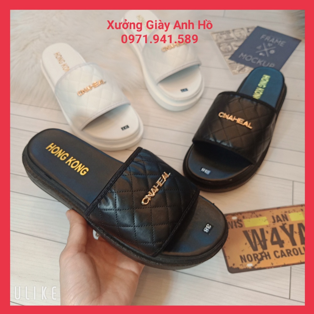 Dép Bánh Mì Nữ Dép Quai Ngang Đế Pu Mềm Siêu Nhẹ Êm Trẻ Trung Sang Chảnh