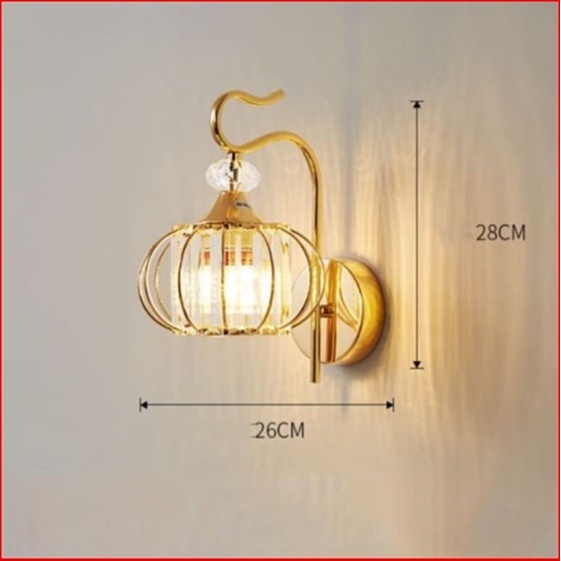 Đèn Tường Trang Trí Kiểu Mẫu Hiện Đại T315 Đèn Tường Phòng Ngủ, Đèn cầu thang, hành lang, lối đi, tặng kèm bóng đèn led