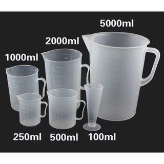 Ca Đong Nhựa Có Vạch Chia