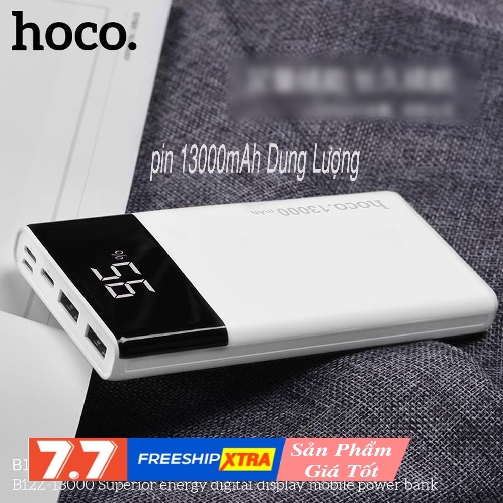 Sạc Dự Phòng Hoco B12z -13000mAh - Không lo hết pin