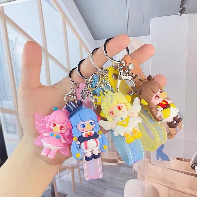 1 Phụ Kiện Làm Trang Sức Thủ Công Hình Cô Gái Bằng Nhựa Dễ Thương DIY