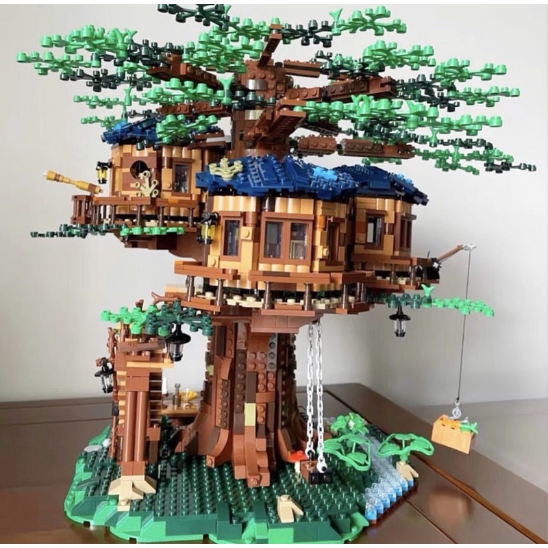 Đồ chơi xếp hình mô hình lắp ráp NGÔI NHÀ TRÊN CÂY TREE HOUSE  II NANOBLOCKS