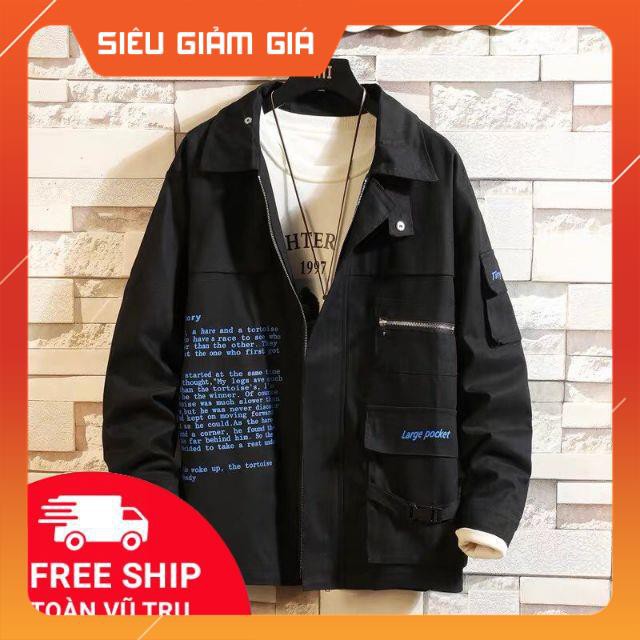 [Mã WASTMAY giảm 15% tối đa 30K đơn 150K] [Hình thật] Áo khoác Kaki túi hộp small pocket Unisex | BigBuy360 - bigbuy360.vn