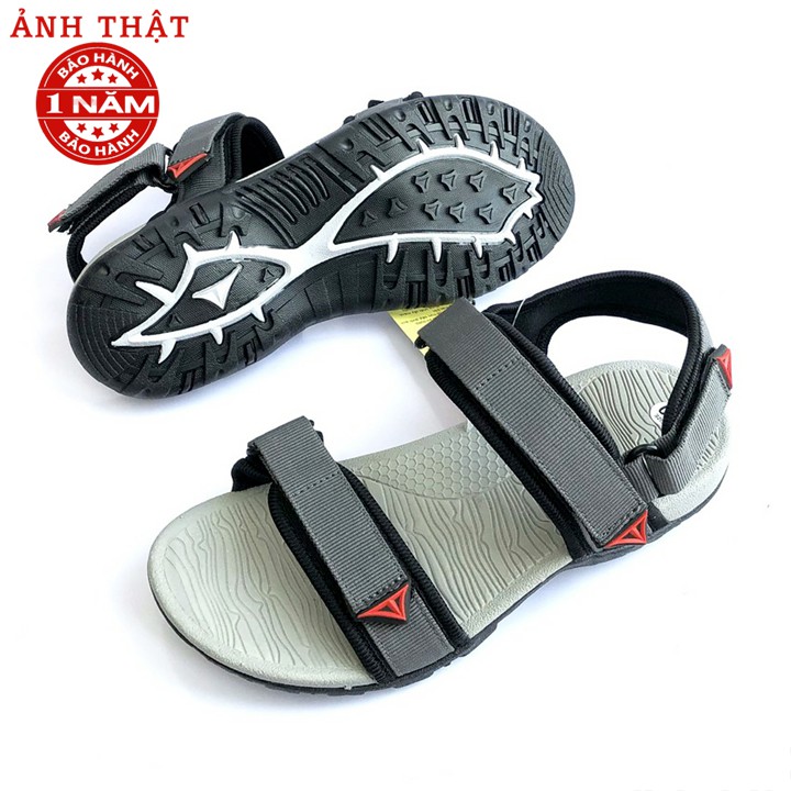 [Fullbox] Giày Sandal Nam Thời Trang Việt Thủy Màu Xám - VT016