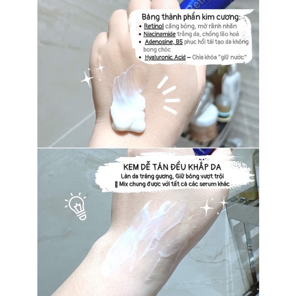 MUA 1 TẶNG 2 MUA Retinol K Lady Care 0.5 % TẶNG 2 KEM SAMPLE THE SAGA OF XIU
