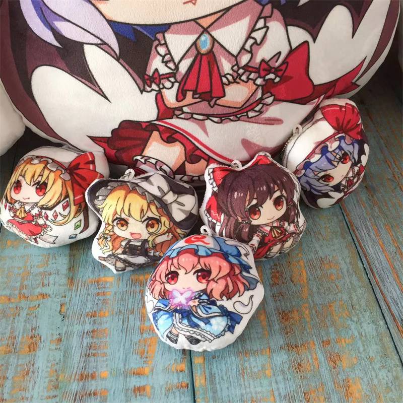 Gối Nhồi Bông HT3 Touhou Project Reimu Marisa Yuyuko Remilia Flandre Trang Trí Nhà Cửa