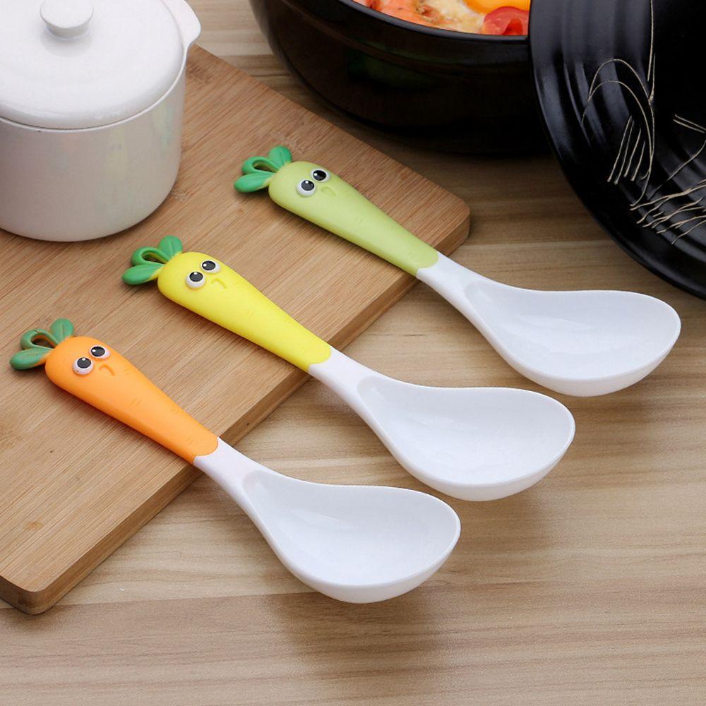 Muỗng Ăn Súp Hình Củ Cà Rốt Dễ Thương
