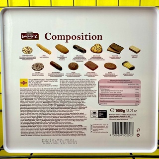 Bánh Lambertz Composition hộp thiếc 1000g