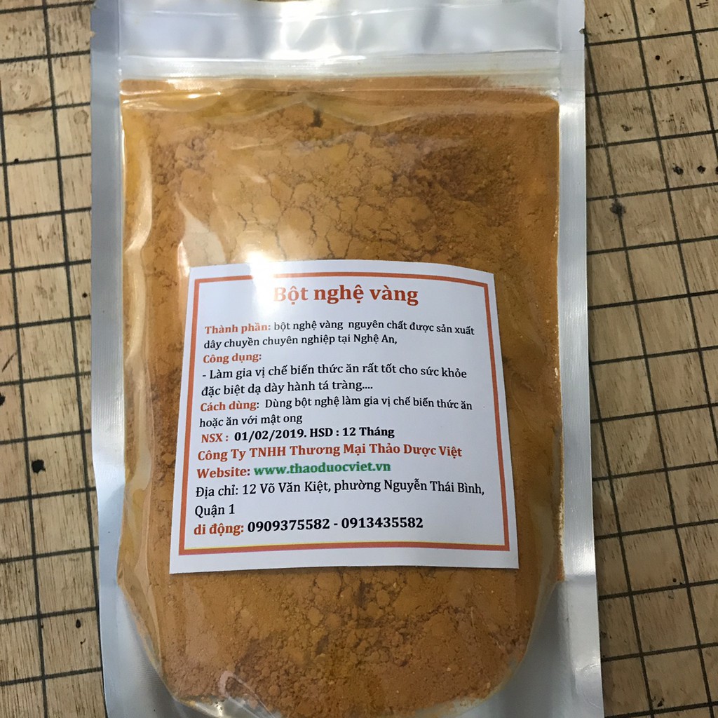 500g bột nghệ vàng làm gia vị