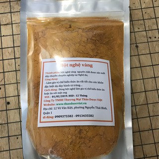 500g bột nghệ vàng làm gia vị