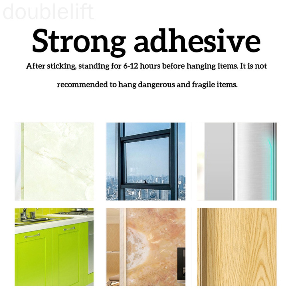 Móc Treo Đồ Dán Tường Không Cần Khoan Màu Sắc Ngẫu Nhiên Tiện Dụng